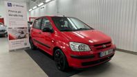 Hyundai Getz 5-dörrar 1.3 Manuell, 86hk,Värmare *Nybesiktad*