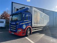 Kylbil Scania G410 med bakgavellyft (SE VIDEO)