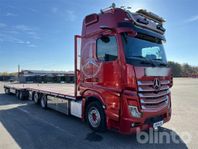 Flakbil med släp Mercedes-Benz Actros 2553 L nR 6x2