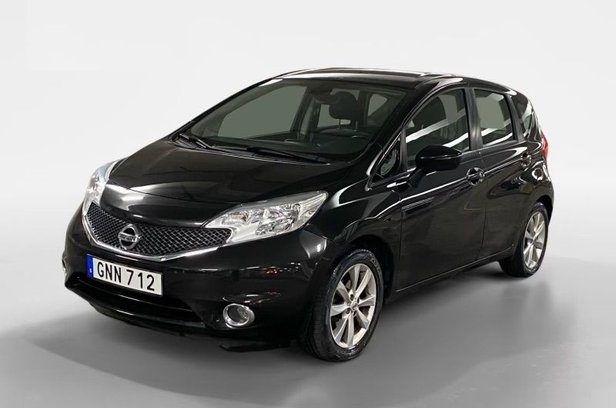 Nissan Note 1.2 DIG-S XTRONIC-CVT 98hk EURO6 NYSERV S+V-hjul säljes i ...