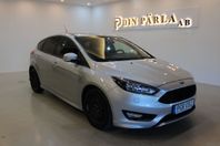 Ford Focus 1.0 EcoBoost ST-Line Ny Kamrem M-Värme B-Kamera