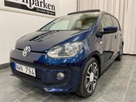 Volkswagen UP!  1.0 ASG high up! Euro 5 75hk TAKLUCKA / GPS