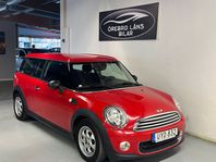 MINI Clubman One Euro 6,Lågmil,Ny besiktad,Ny servad,Kedja