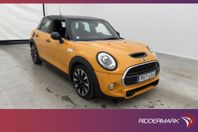 MINI Cooper S 5-dörrar 192hk JCW Navi Sensorer Sportstolar