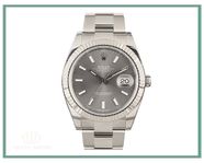 Rolex Datejust 41 "Rhodium Dial, Svensksåld, 126334" - 2021