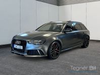 Audi RS6  Avant 4.0TFSI Svensksåld Pano 360 HUD Höstkampanj!