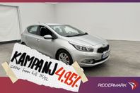 Kia Cee´d 1.6 CRDi 128hk Comfort Sensorer Rattvär 4,95% Ränt