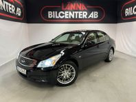 Infiniti G35 Sedan 3.5 V6 Aut 1 ägare Skinn Låga mil Unik