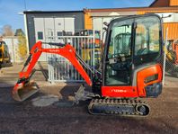 MINIGRÄVARE KUBOTA KX016-4 1,6ton  2490 timmar