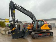 Volvo EC230FL Uthyres/For Rental