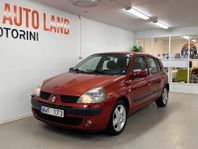 Renault Clio 5-dörrars Halvkombi 1.2 75hk 2005/Låg Mil