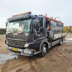 Mercedes 1018 - Med HIAB kran / with HIAB crane !