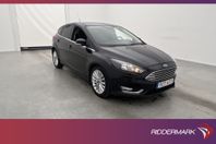 Ford Focus 1.0 EcoBoost 100hk Titanium Kamera Farthållare