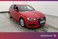 Audi A3 1.4 TFSI 122hk Attraction Farthållare 0.52l/Mil