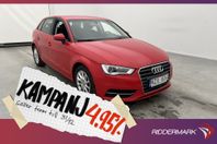 Audi A3 1.4 TFSI 122hk Attraction Farthållare 4,95% Ränta