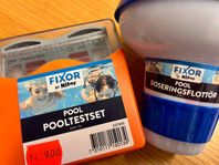 Pool pooltestset + doseringsflottör