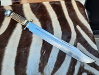 NÄSTAN EN HALVMETER BOWIE  - Vintage Bowie Knife 1970-tal