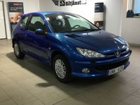 Peugeot 206 3-dörrar 1.6 XS Euro 4 låga mil 0kr kontant