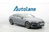 Audi A5 SB 2.0 TDI quattro S-Line, B&O, HUD, Cockpit 190hk