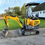 Bernards EX14 - Minigravemaskine / mini excavator 1,3 ton