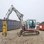 Takeuchi TB175 Minigravemaskine / mini excavator 7,5 ton