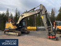 Grävmaskin VOLVO EC250EL Rotator, 6st redskap + 2st tankar