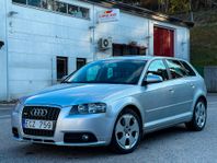 Audi A3 Sportback 2.0 TFSI Quattro S Line 200hk