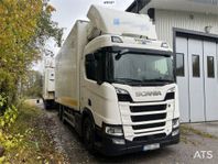 Kyl/frysbil Scania R580, Dolly, Trailer Schmitz