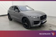 Jaguar F-Pace 20d AWD R-Sport Värm Pano Meridian Kamera Drag