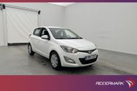 Hyundai i20 1.2 84hk Premium Värmare Sensorer Låg-Skatt