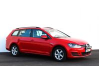 Volkswagen Golf Sportscombi 1.4 TGI|Svensksåld|Euro 6|110hk