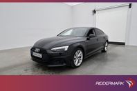 Audi A5 45 TFSI Q 265hk Svart Optik Matrix Kamera CarPlay