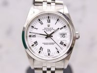 Rolex Oyster Perpertual Date - Vit Roman - 15200 - 1995