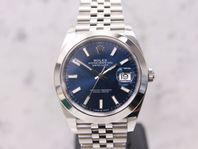 Rolex Datejust 41 - Blå - 126300 - 2021