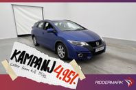 Honda Civic Tourer 120hk Elegance Kamera Drag 4,95% Ränta