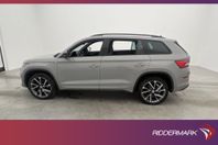 Skoda Kodiaq 190hk 4x4 SportLine Cockpit 7-Sits Värmare Drag