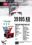 Toro Power Max E26 Batteridriven snöslunga