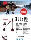 Toro Toro Power Showel Batteridriven snöslunga/spade