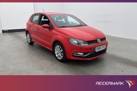 Volkswagen Polo 1.2 TSI 90hk Värmare Låg-skatt 0,47l/Mil