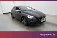 Volvo V40 D4 190hk R-Design VOC Värm Pano Navi Sensorer