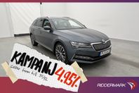 Skoda Superb iV PHEV 218hk L&K Cockpit Värm Pa 4,95% Ränta