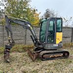 Volvo ECR25D - 2,5 ton  -  har 3 skovle / With 3 buckets