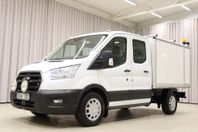 Ford Transit 350 TDCi AWD 130HK Dubbelhytt Kåpa Kåpa Momsbil