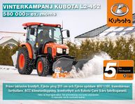 Kubota L2-452 Vinterkampanj