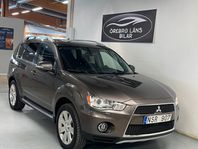 Mitsubishi Outlander 2.4,4WD,Automat,7sits,Lågmil,Nybesiktad