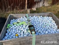 Golfbollar stort parti