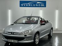 Peugeot 206 CC 2.0 Euro 4/Ny-servad