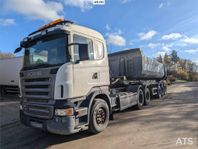 Dragbil Scania R500 6X4 med tipptrailer