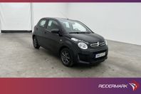 Citroën C1 1.0 VTi 72hk Feel Skinnklädsel 0,48l/mil