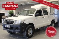 Toyota Hilux 2.5 4x4 Moms D-Värm Drag SoV-hjul 144hk